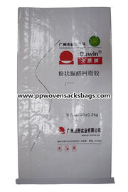 الصين White BOPP Laminated PP Woven Bags for 20kgs Resin Adhesive Packing المزود
